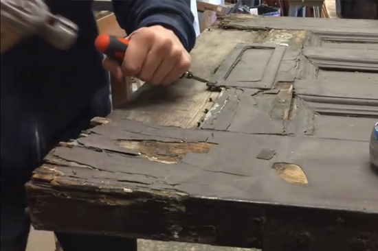 Bellflower-wooden-door-repair
