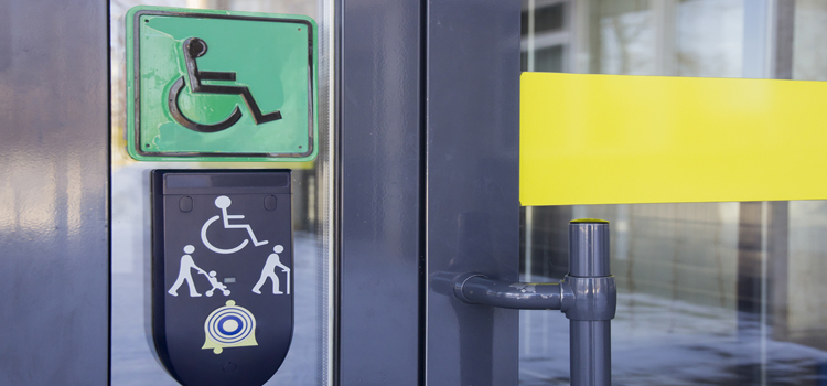 automatic handicap door opener in Bellflower
