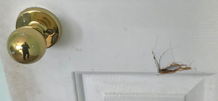 interior door hole repair Bellflower