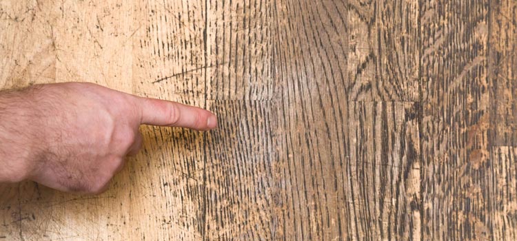 Wood Door Scratch Repair in Bellflower